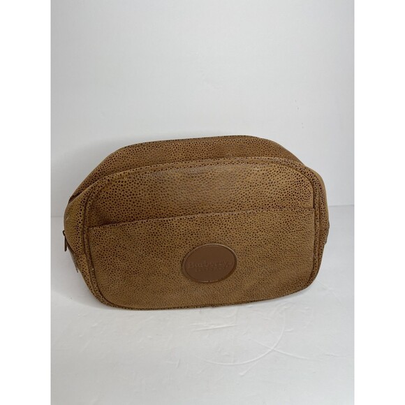 Burberry Fragrance Brown Cosmetic Bag 6x9" - Picture 2 of 6